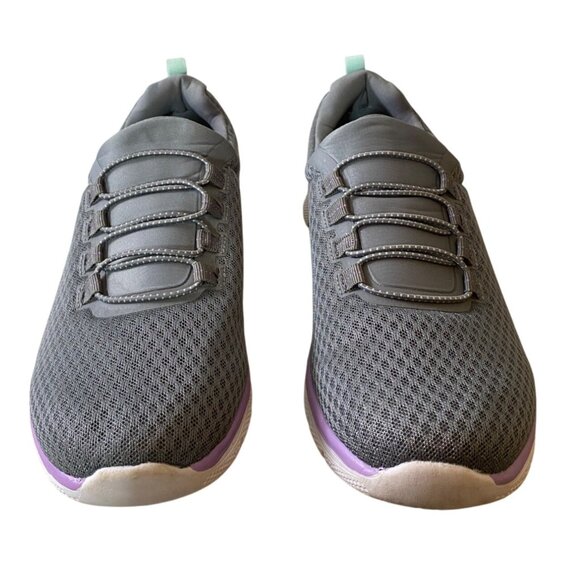 MTA Womens Gray Slip-On Athletic Sneakers Size 11 W - Picture 6 of 9